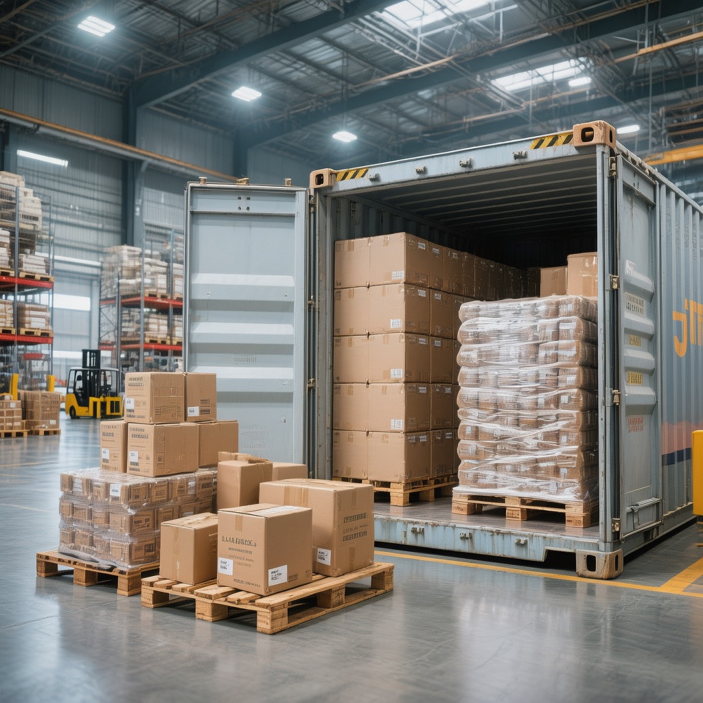FCL full container load and LCL less than container load shipping comparison.